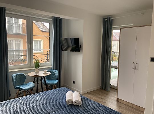 Pokój dwuosobowy nr 26 z wyjściem na taras Magnat Łeba