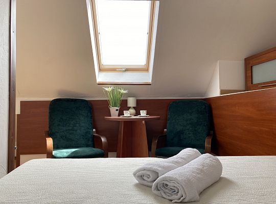 Pokój dwuosobowy nr 38 na poddaszu Magnat Łeba