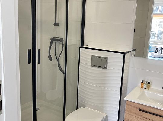 Pokój trzyosobowy nr 28 z wyjściem na taras Magnat Łeba