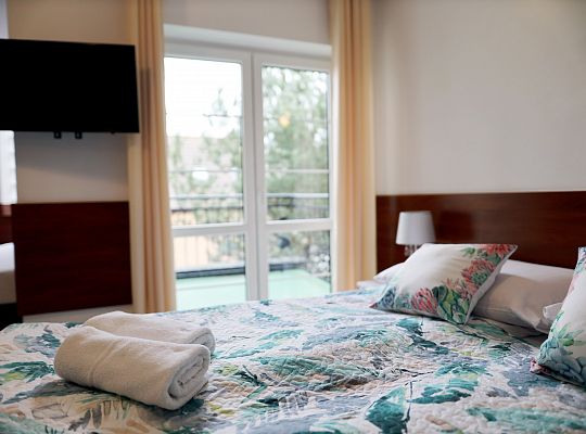 Pokój czteroosobowy  z balkonem nr 39 Magnat Łeba