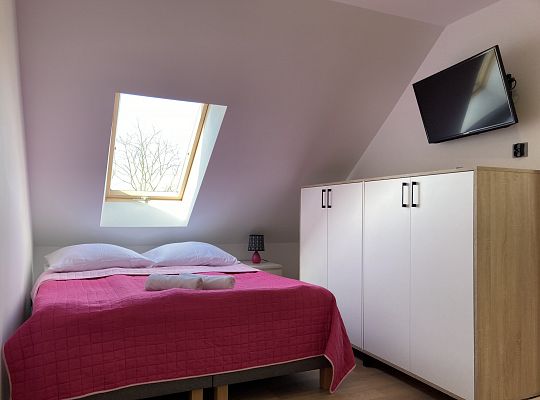 Apartament dwupokojowy 5-os na poddaszu z klimatyzacją