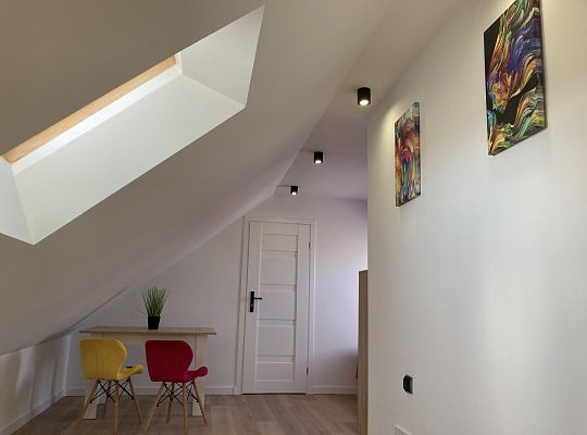 Apartament dwupokojowy 5-os na poddaszu z klimatyzacją