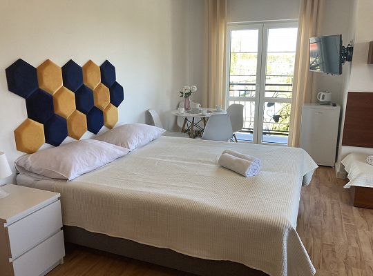 Pokój czteroosobowy  z 2 balkonami nr 42 Magnat Łeba