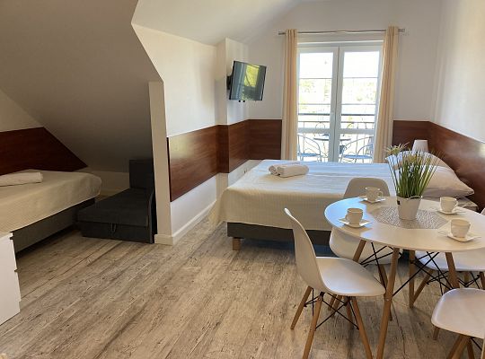 Pokój czteroosobowy  z balkonem nr 48 Magnat Łeba