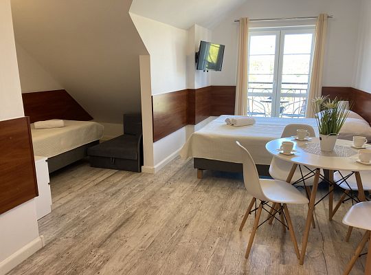 Pokój czteroosobowy  z balkonem nr 48 Magnat Łeba
