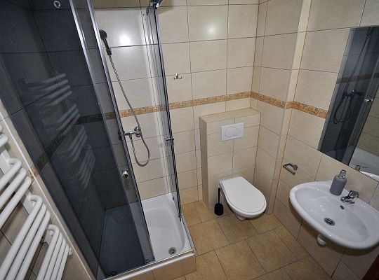 Łazienka pokój czteroosobowy nr 44 Magnat Łeba